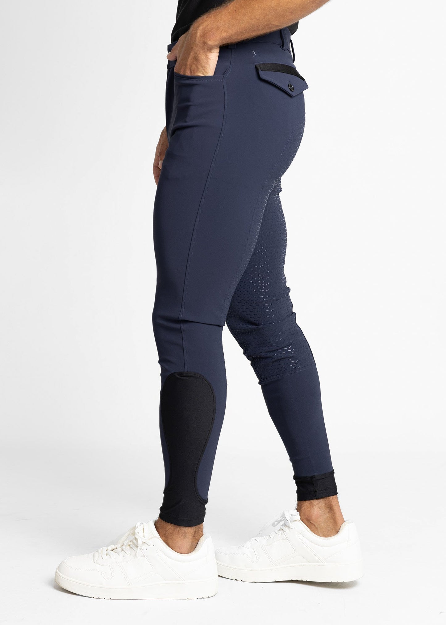 Producto ecuestre Maximilian Equestrian Performance Breeches (Navy) detalle 5