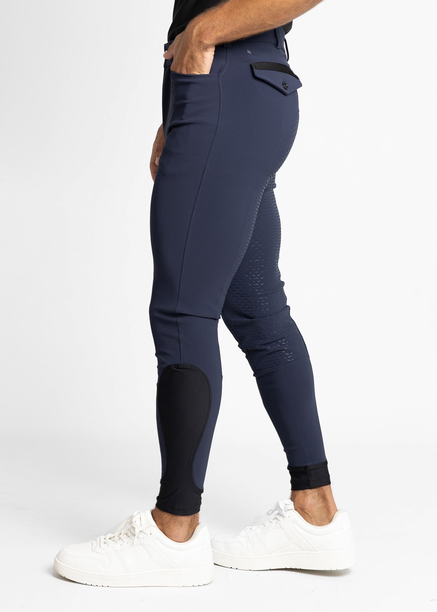 Producto ecuestre Maximilian Equestrian Performance Breeches (Navy) detalle 5