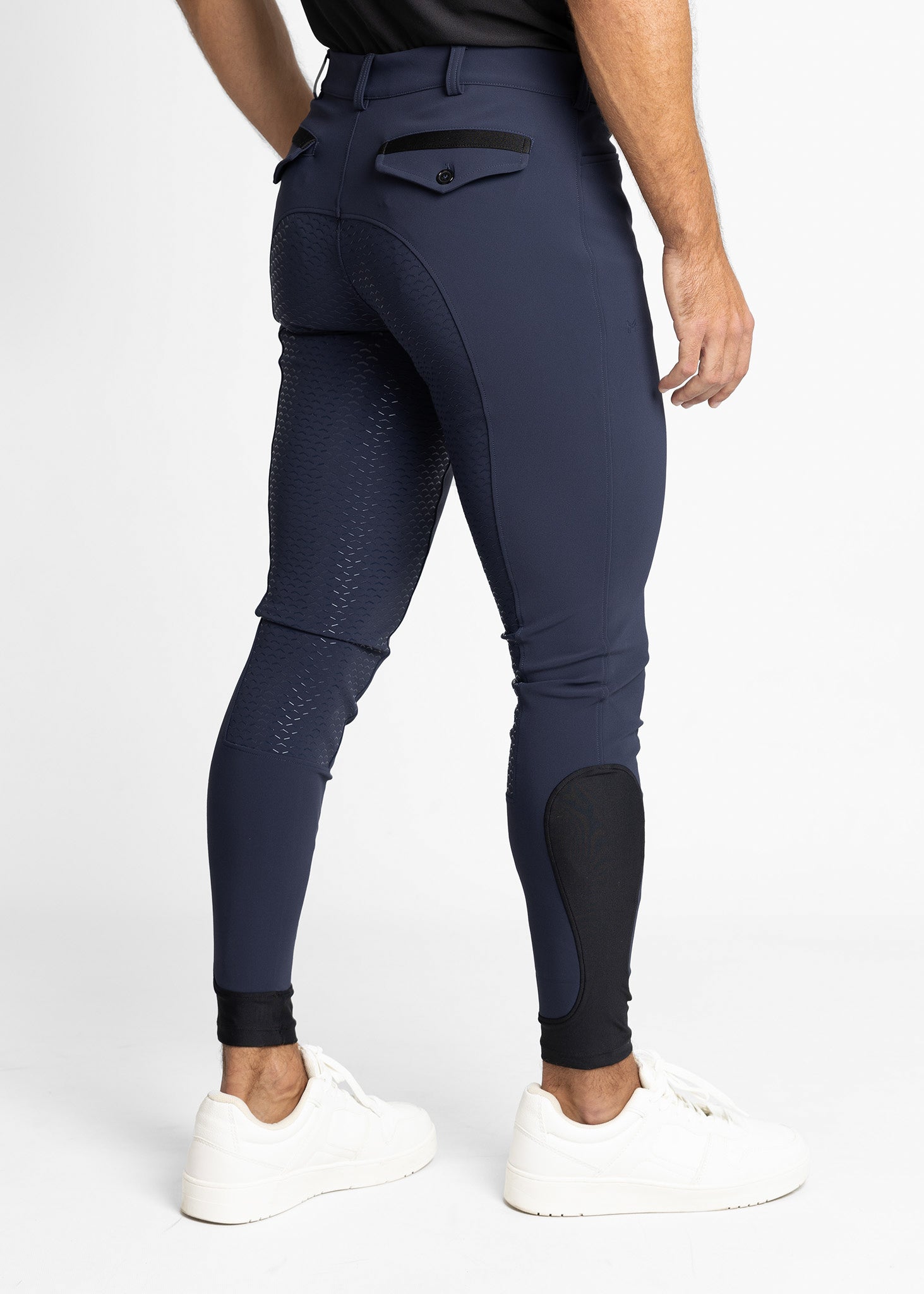 Producto ecuestre Maximilian Equestrian Performance Breeches (Navy) detalle 4