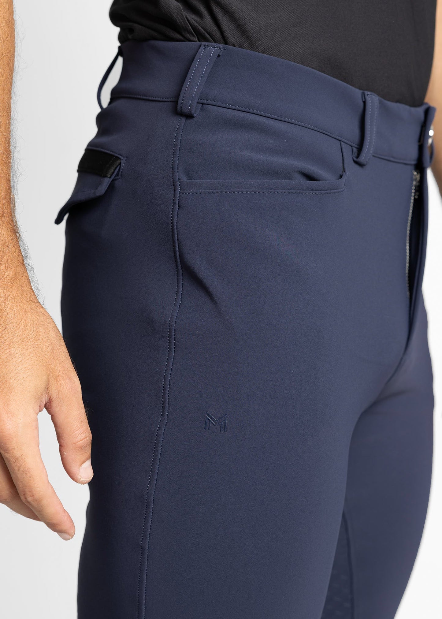 Producto ecuestre Maximilian Equestrian Performance Breeches (Navy) detalle 7