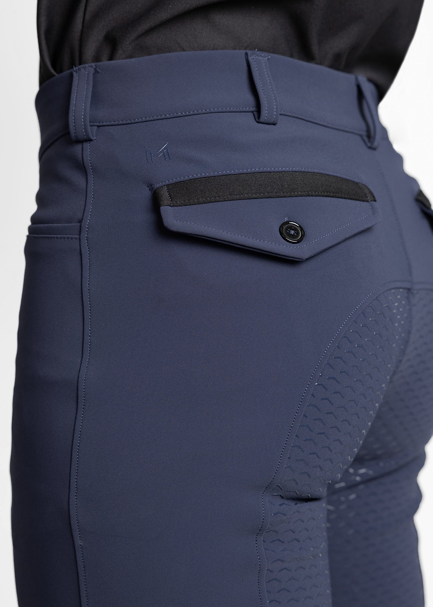 Producto ecuestre Maximilian Equestrian Performance Breeches (Navy) detalle 6