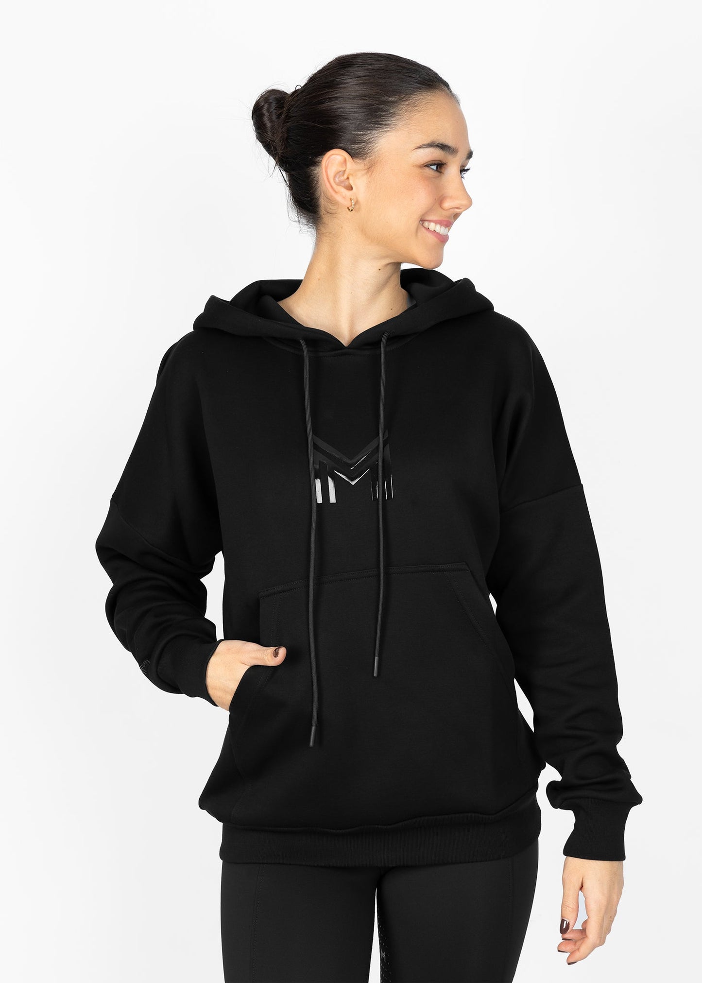 Producto ecuestre Maximilian Equestrian Icon Oversized Hoodie (Black) detalle 3