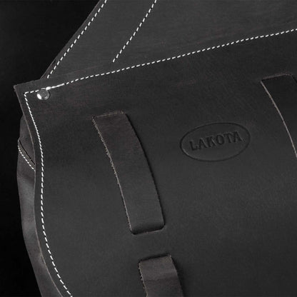 Bolso de ternero cierre de 3 cordones Lakota - Negro