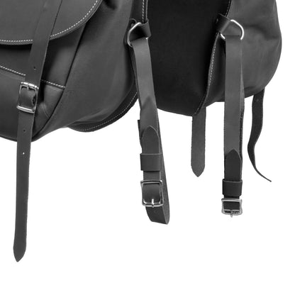 Bolso de ternero cierre de 3 cordones Lakota - Negro