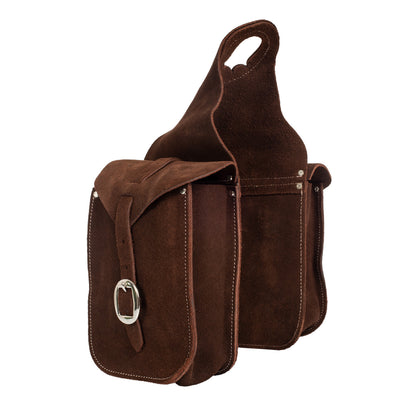 Bolso delantero de piel de ante Lakota - Marrón