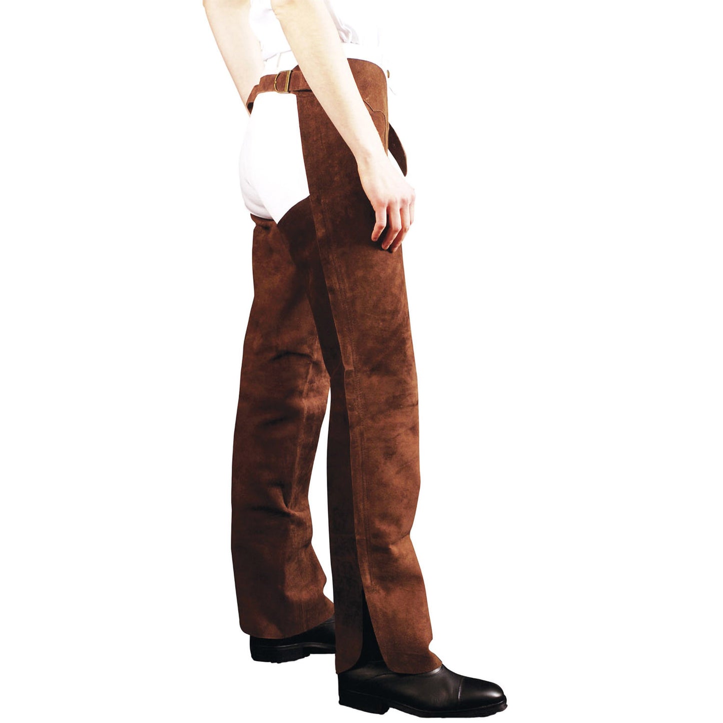 Chaps de cuero gamuzado Lakota