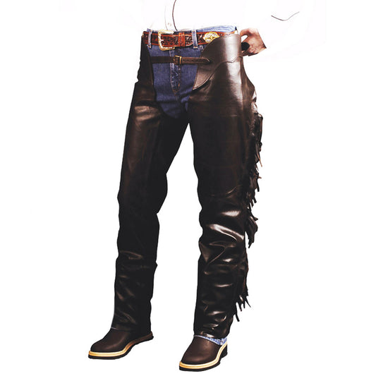 Chaps pull-up con flecos Lakota