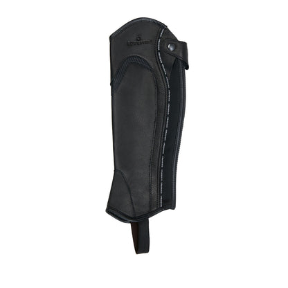 Polainas unisex de cuero con ribete en contraste Equestro