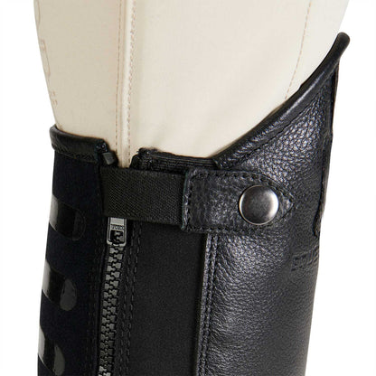 Polainas unisex con agarre de silicona Equestro - Negro