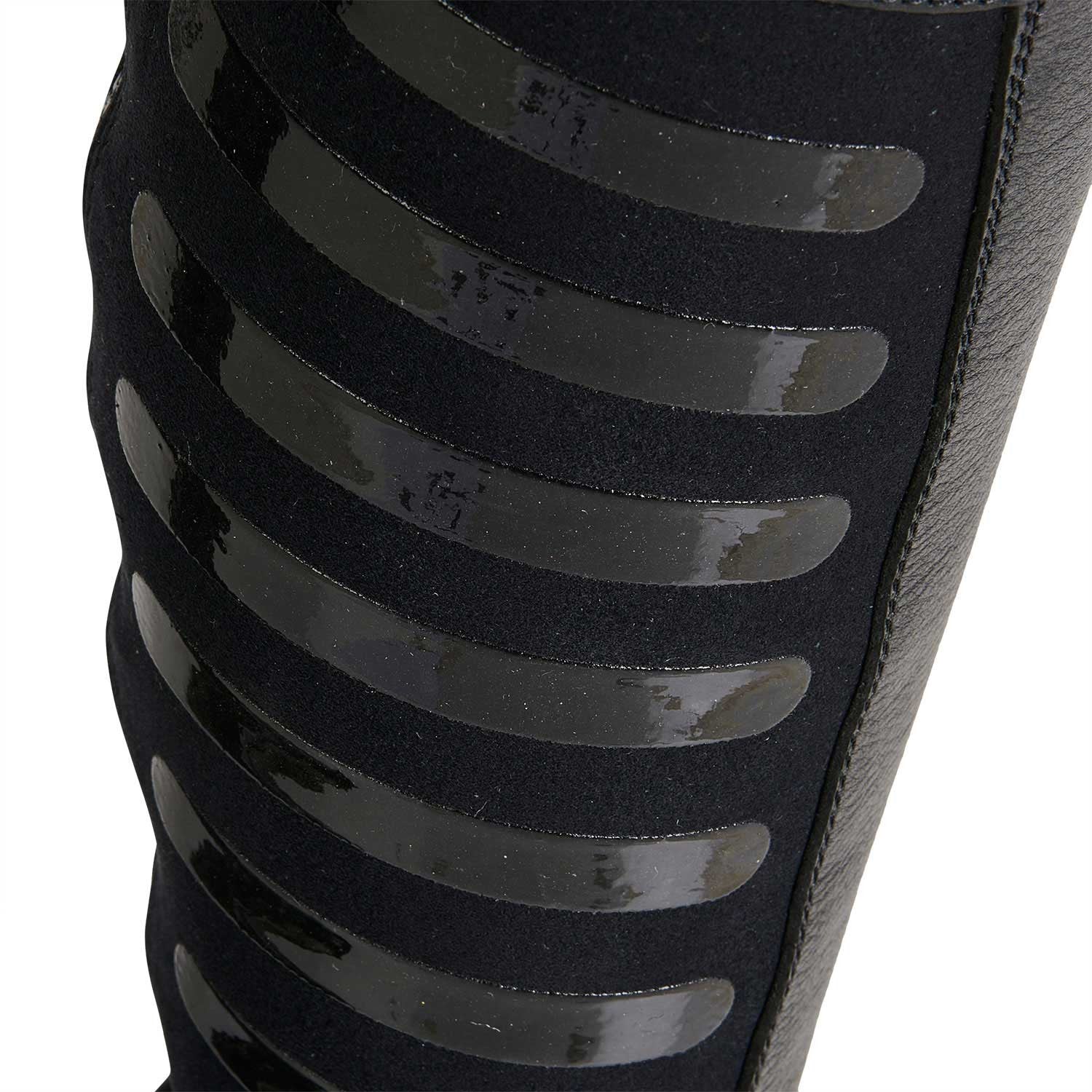 Polainas unisex con agarre de silicona Equestro - Negro