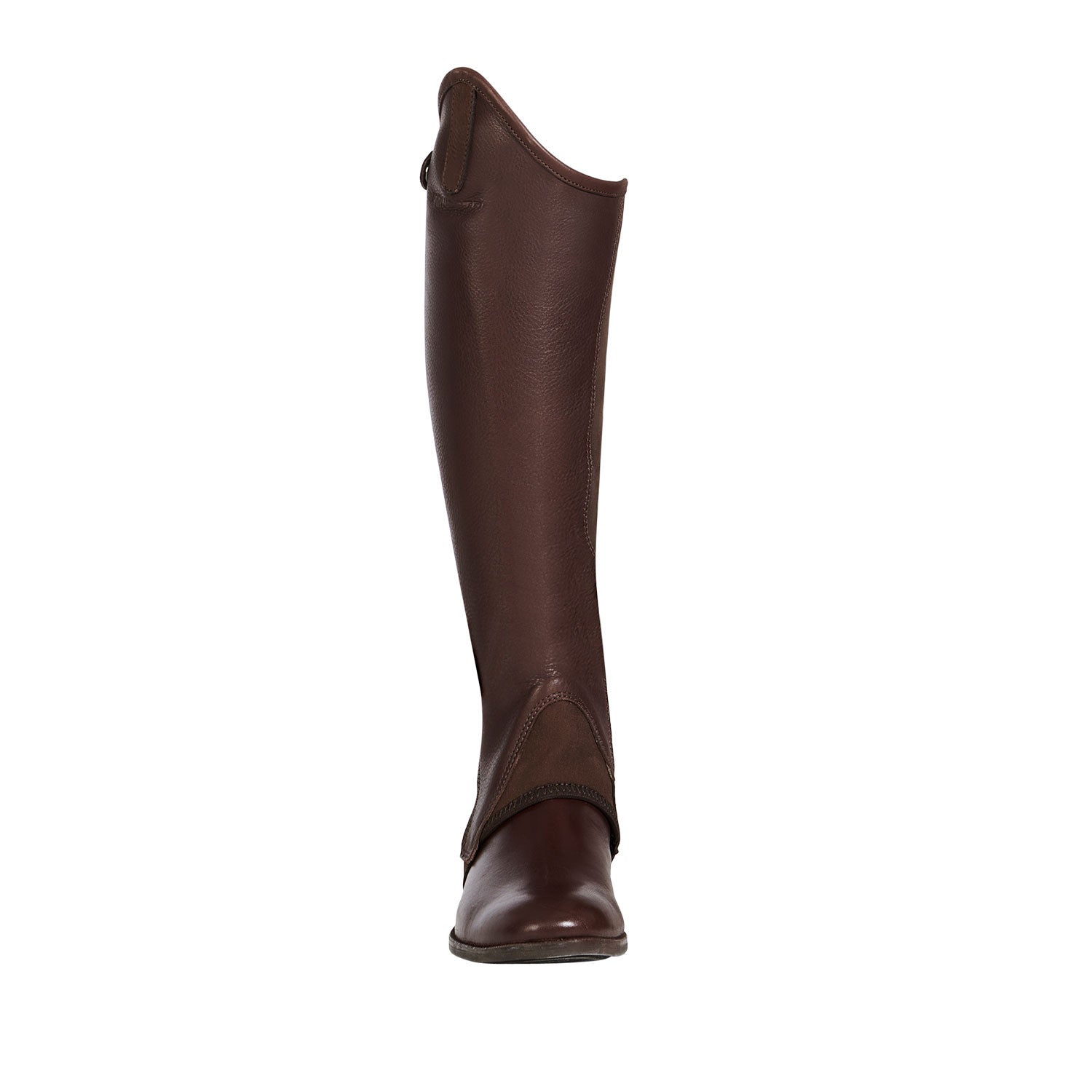 Polainas unisex con agarre de silicona Equestro - Marrón