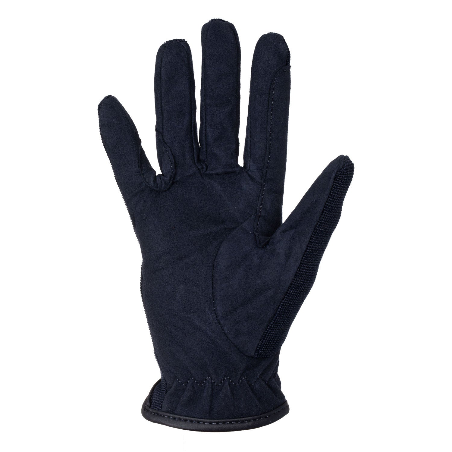 Guantes piel sintética amara Umbria Equitazione - Azul marino