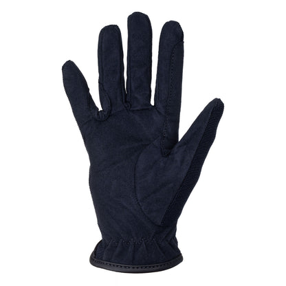 Guantes piel sintética amara Umbria Equitazione - Azul marino