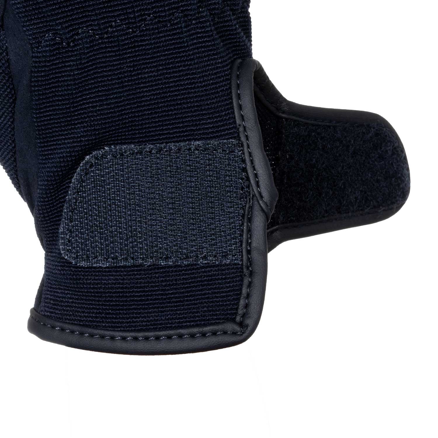 Guantes piel sintética amara Umbria Equitazione - Azul marino