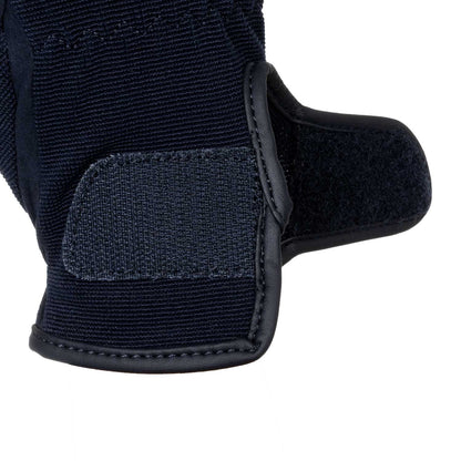 Guantes piel sintética amara Umbria Equitazione - Azul marino