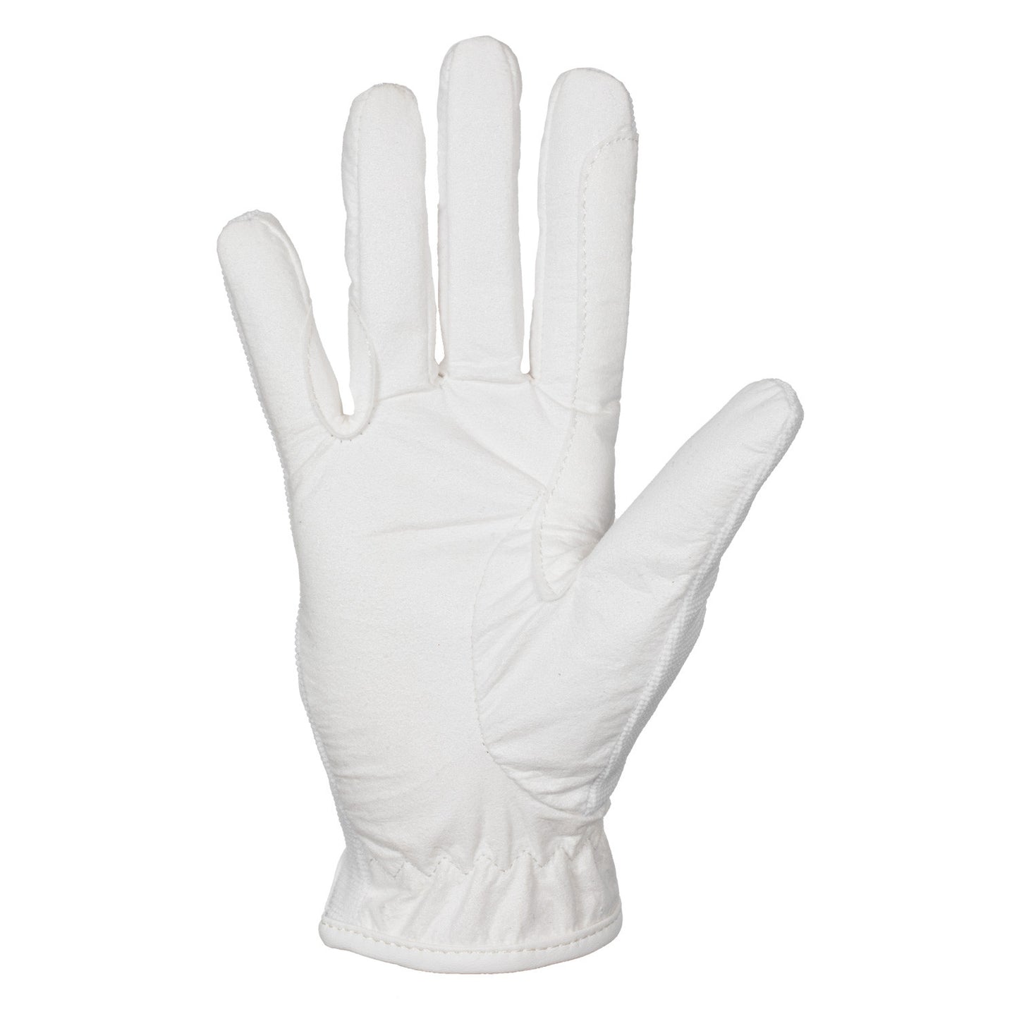 Guantes piel sintética amara Umbria Equitazione - Blanco