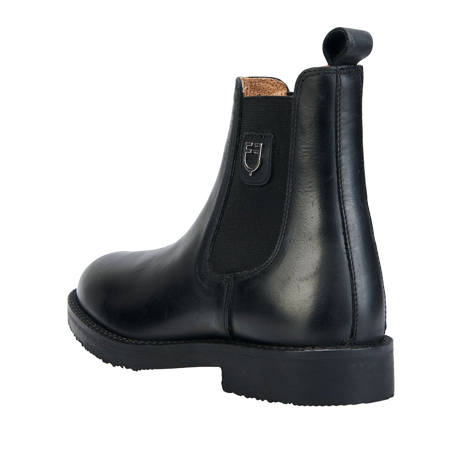 Botines unisex con suela de goma antideslizante Equestro - Negro