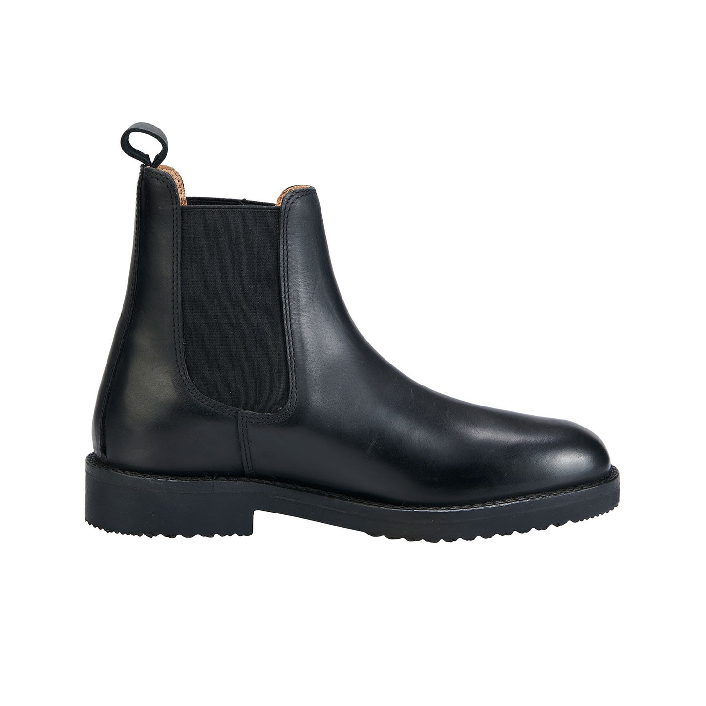 Botines unisex con suela de goma antideslizante Equestro - Negro