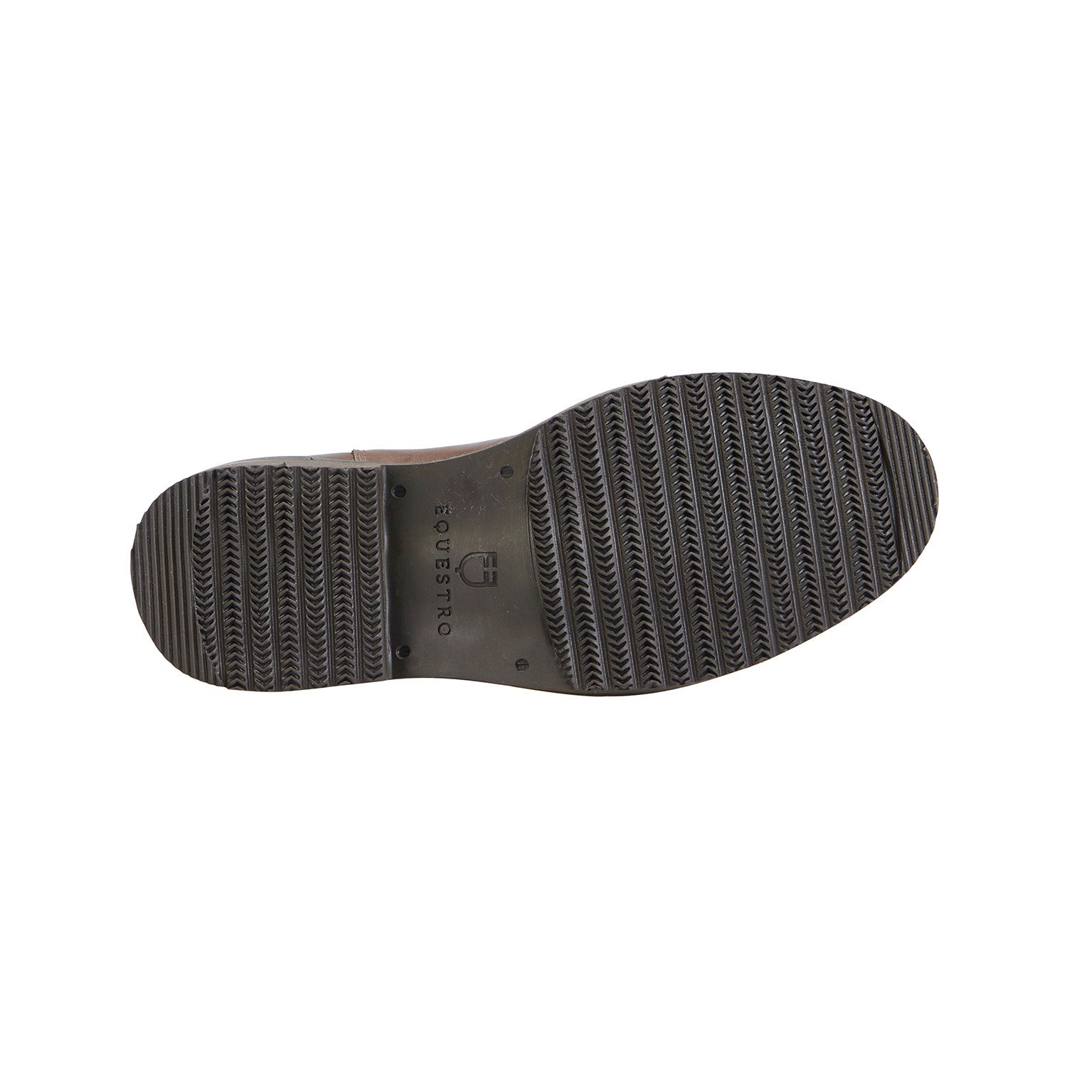 Botines unisex con suela de goma antideslizante Equestro - Marrón