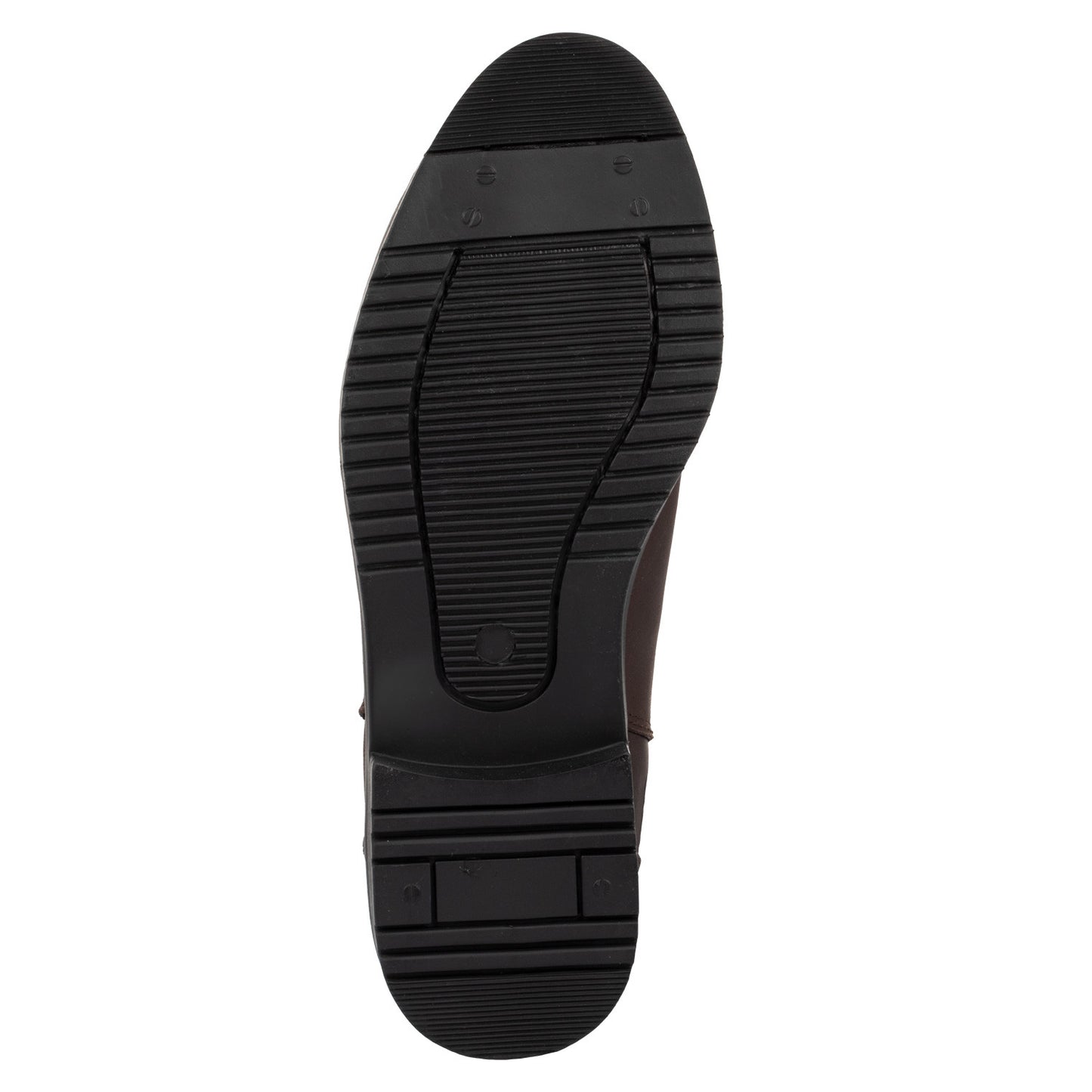 Botines jodhpur de cuero con elástico lateral Equicomfort - Marrón oscuro