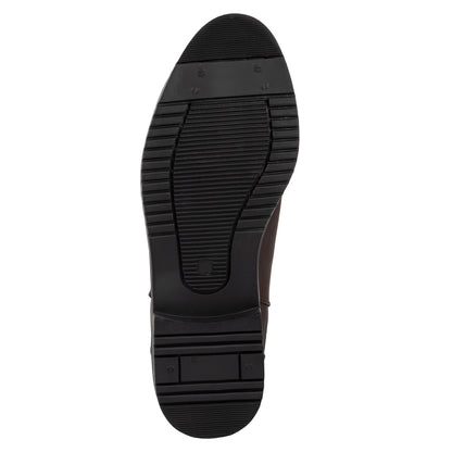 Botines jodhpur de cuero con elástico lateral Equicomfort - Marrón oscuro