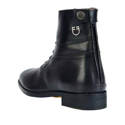Botines unisex con cordones Equestro - Negro