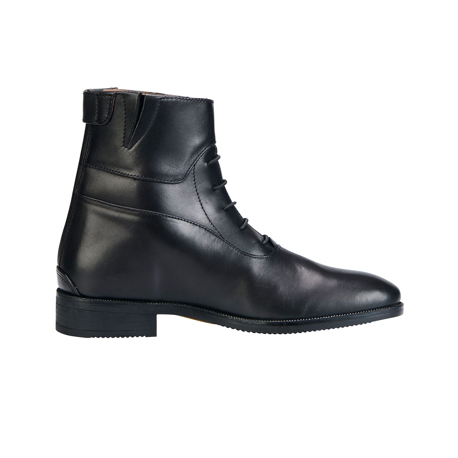 Botines unisex con cordones Equestro - Negro