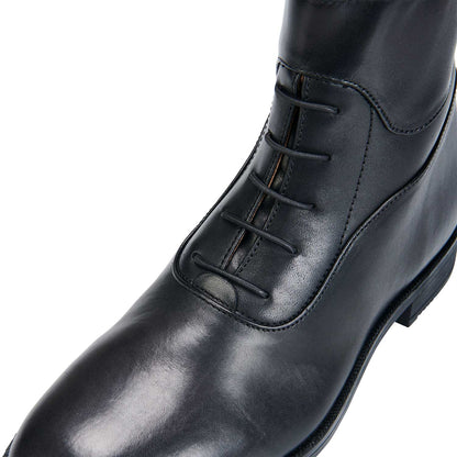 Botines unisex con cordones Equestro - Negro