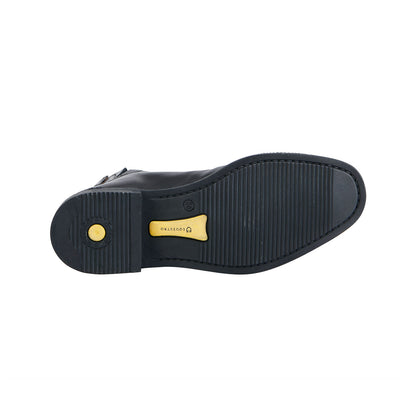 Botines unisex con cordones Equestro - Negro