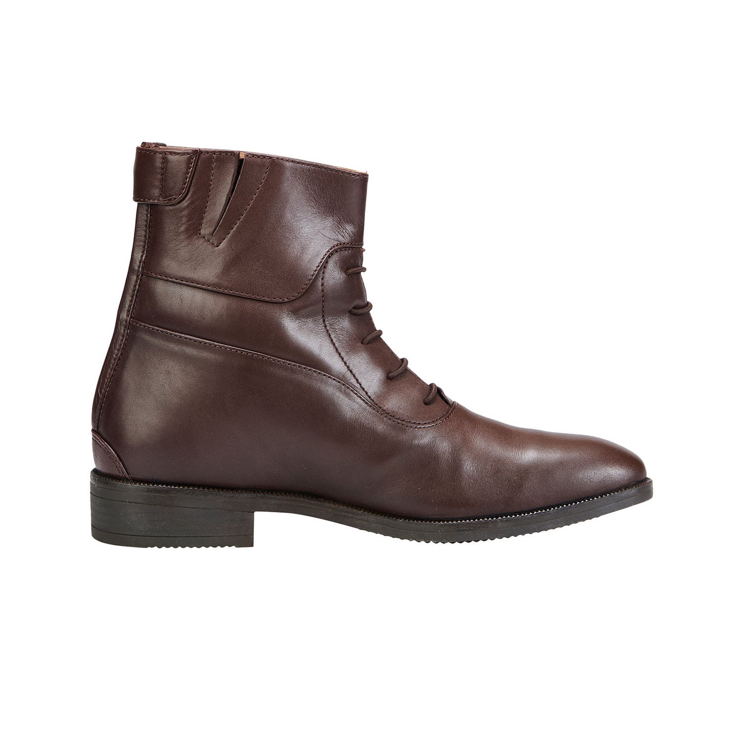 Botines unisex con cordones Equestro - Marrón oscuro