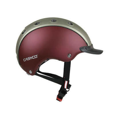 Casco infantil modelo Choice Turnier - Dark Red Olive Mat