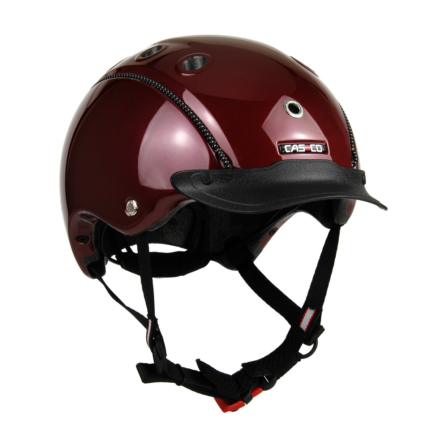 Casco infantil modelo Choice Turnier - Dark Red Shiny