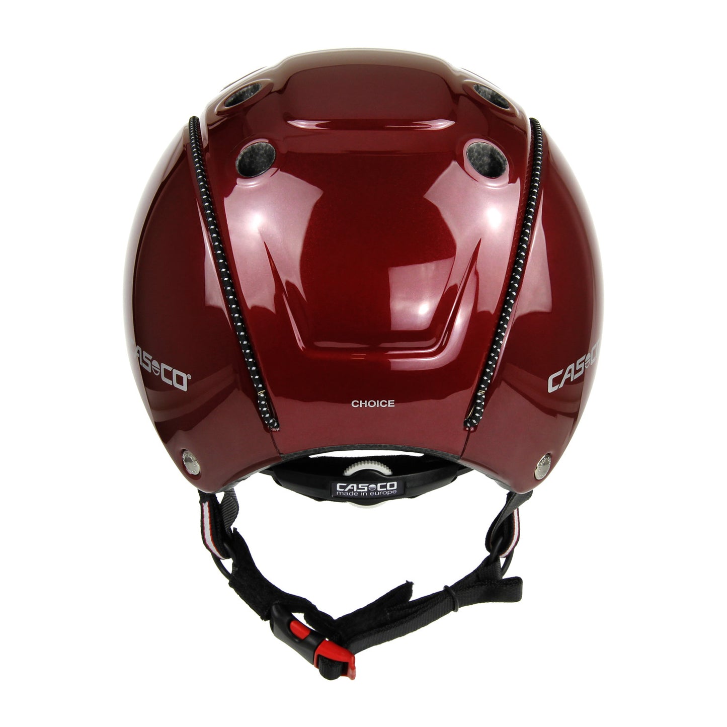 Casco infantil modelo Choice Turnier - Dark Red Shiny