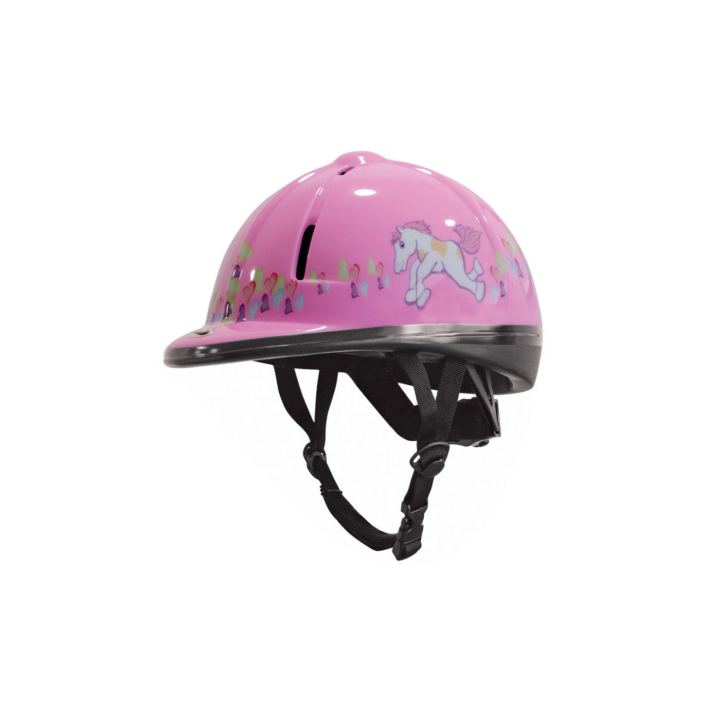 Casco para niño modelo Kidzamo Umbria Equitazione - Rosa