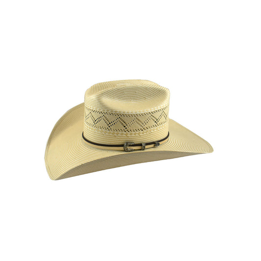 Sombrero western 30x bicolor natama beige o gris Tombstone