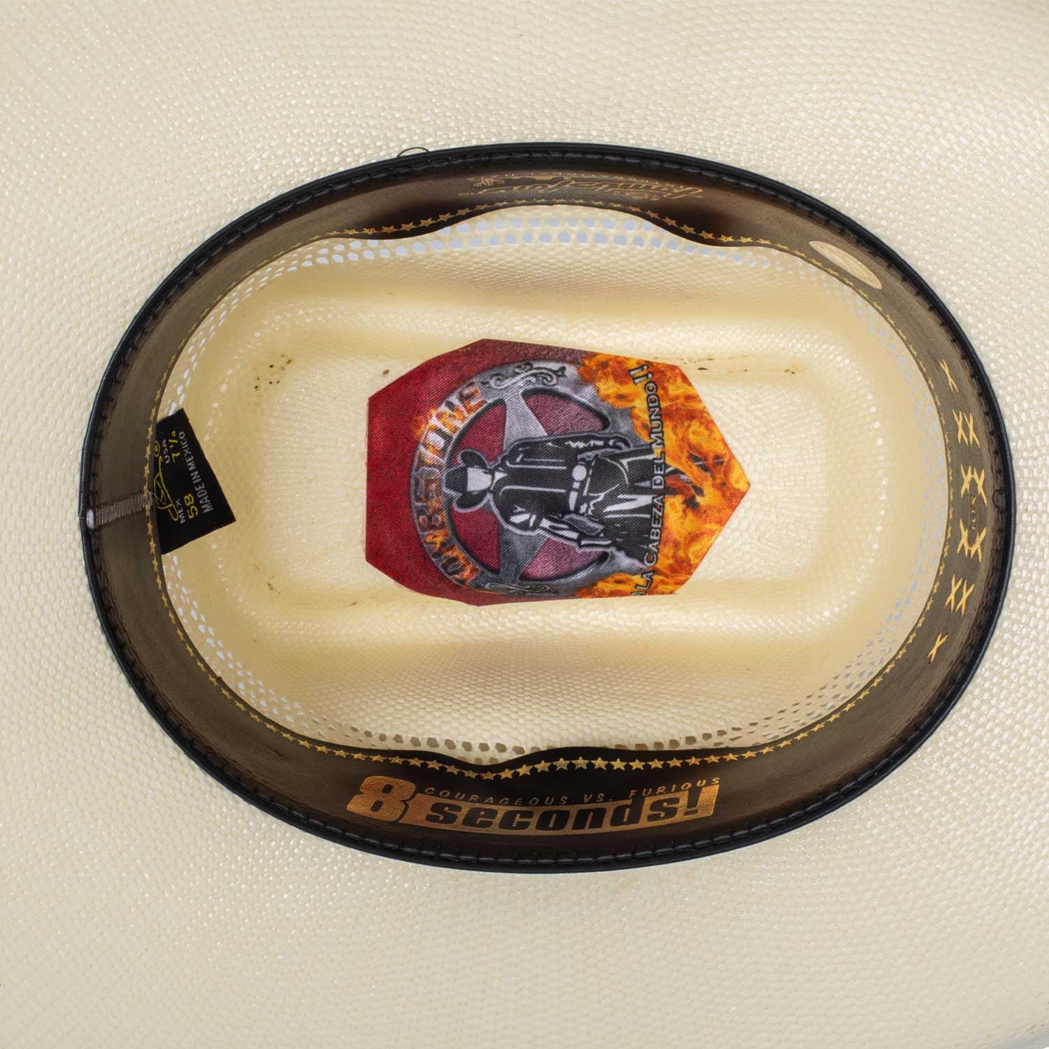 Sombrero encerado rígido Bangora 8 segundos Tombstone