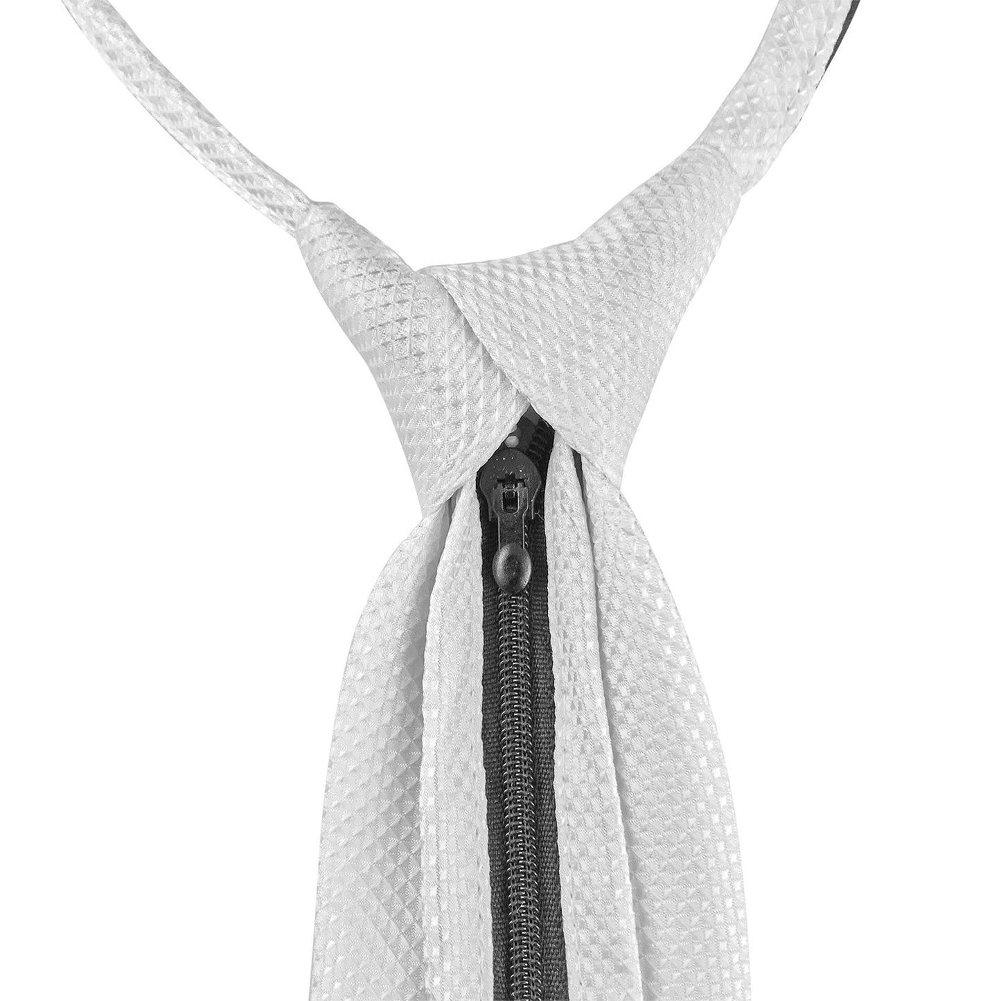 Corbata de concurso de panal Equestro - Blanco