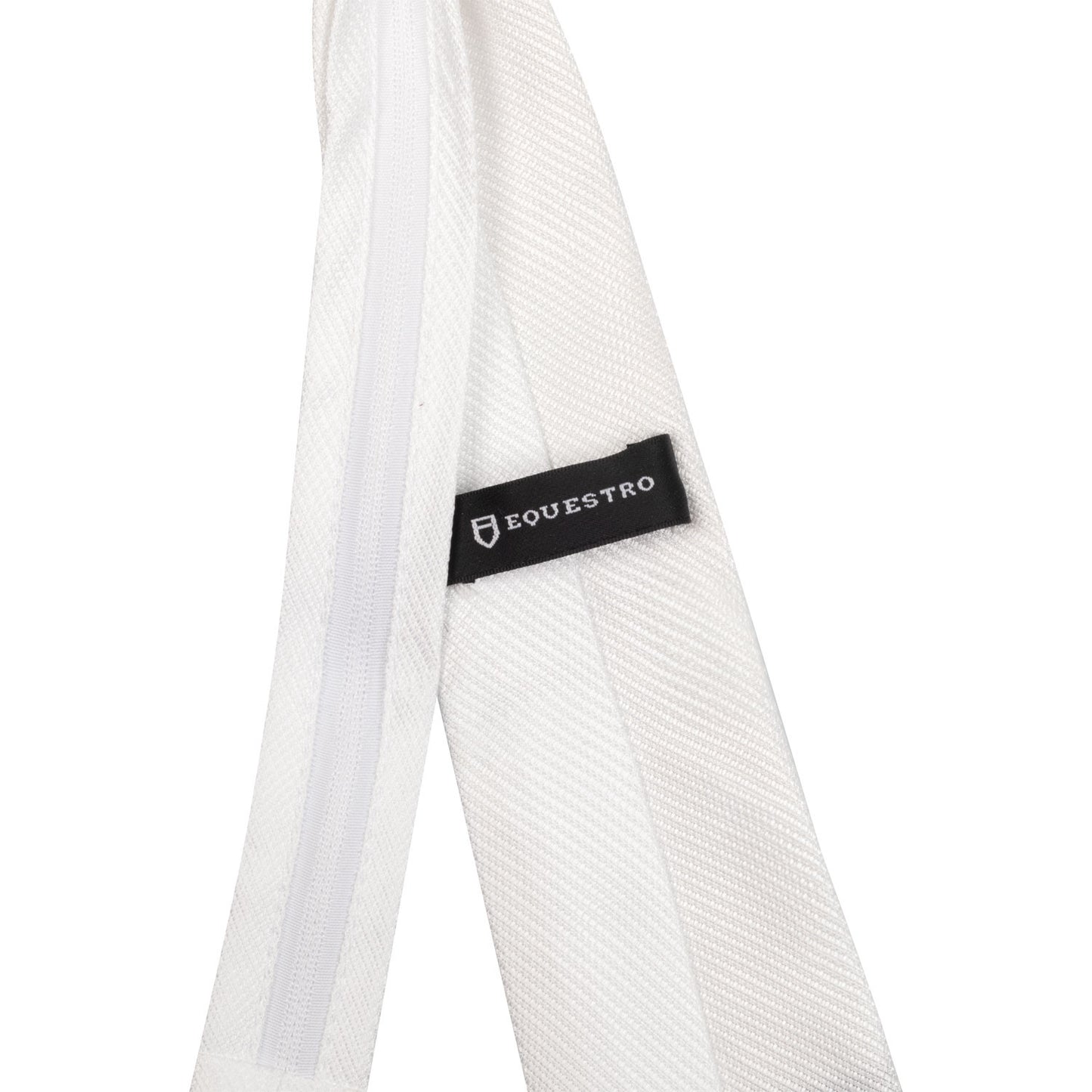 Corbata de concurso de panal Equestro - Blanco