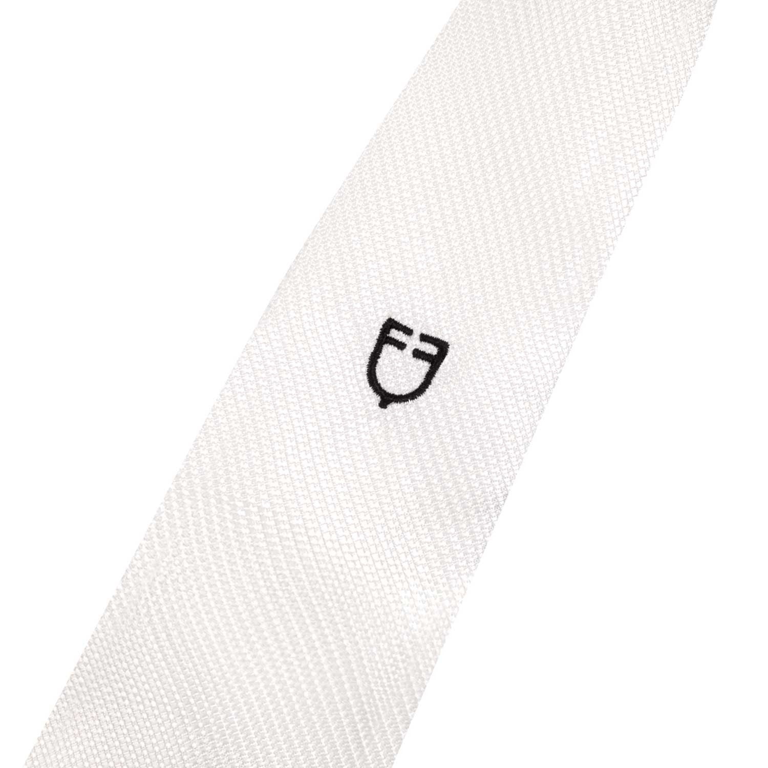Corbata de concurso de panal Equestro - Blanco