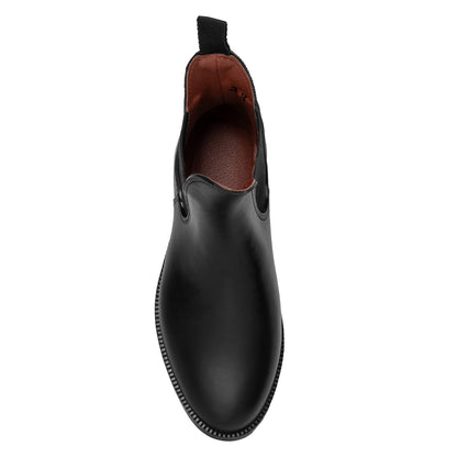 Botín jodhpur de goma Pro-Tech - Negro