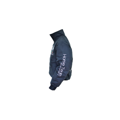 Bomber invernal Umbría modelo "Sport Team" Umbria Equitazione - Azul marino