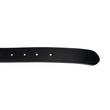 Cinturón de cuero con motivo Southwest Equestro - Black/Beige/Black