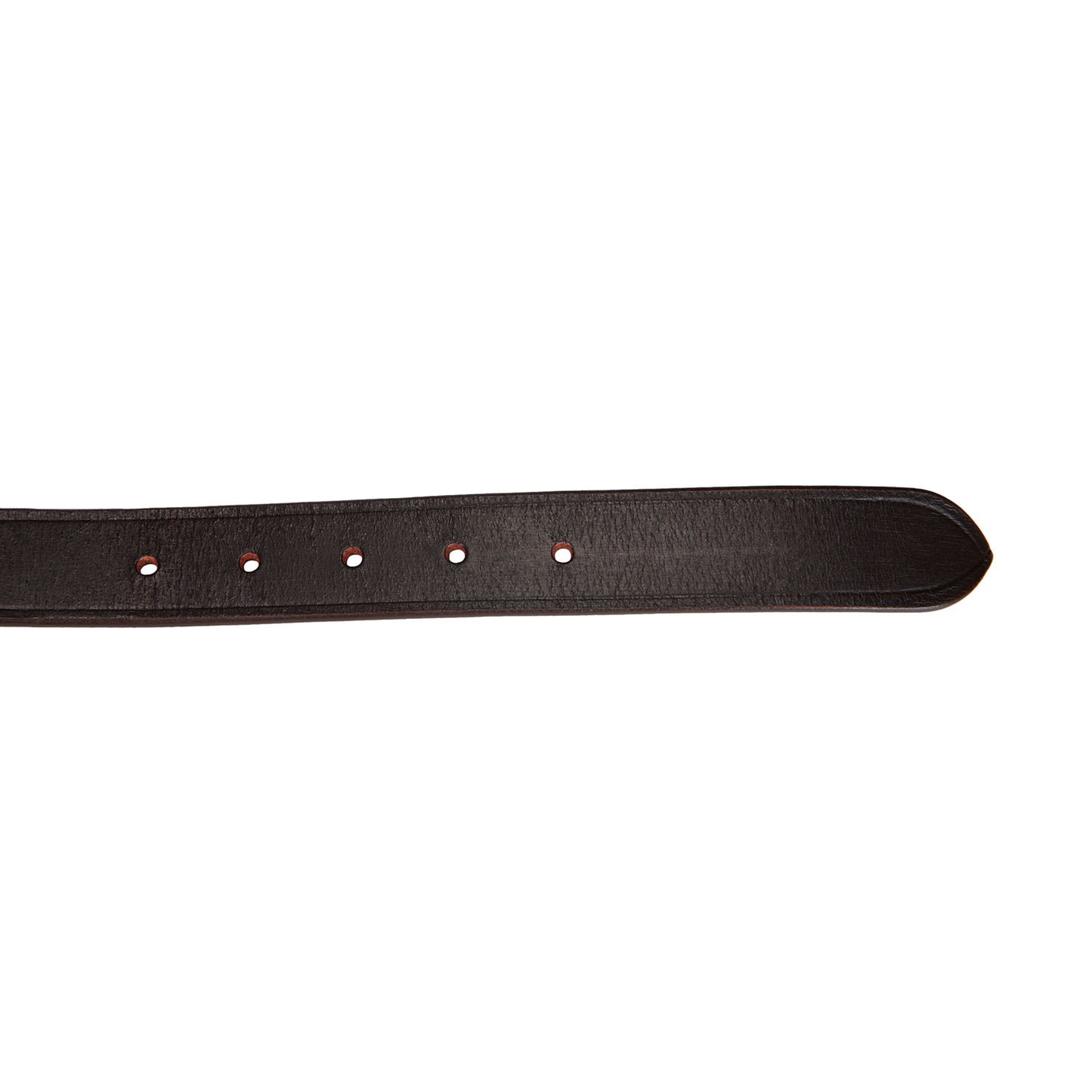 Cinturón de cuero con motivo Southwest Equestro - Brown/Blue/Burgundy