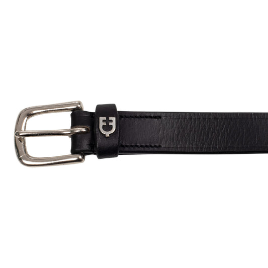 Cinturón de cuero con decoraciones navajo Equestro - Negro
