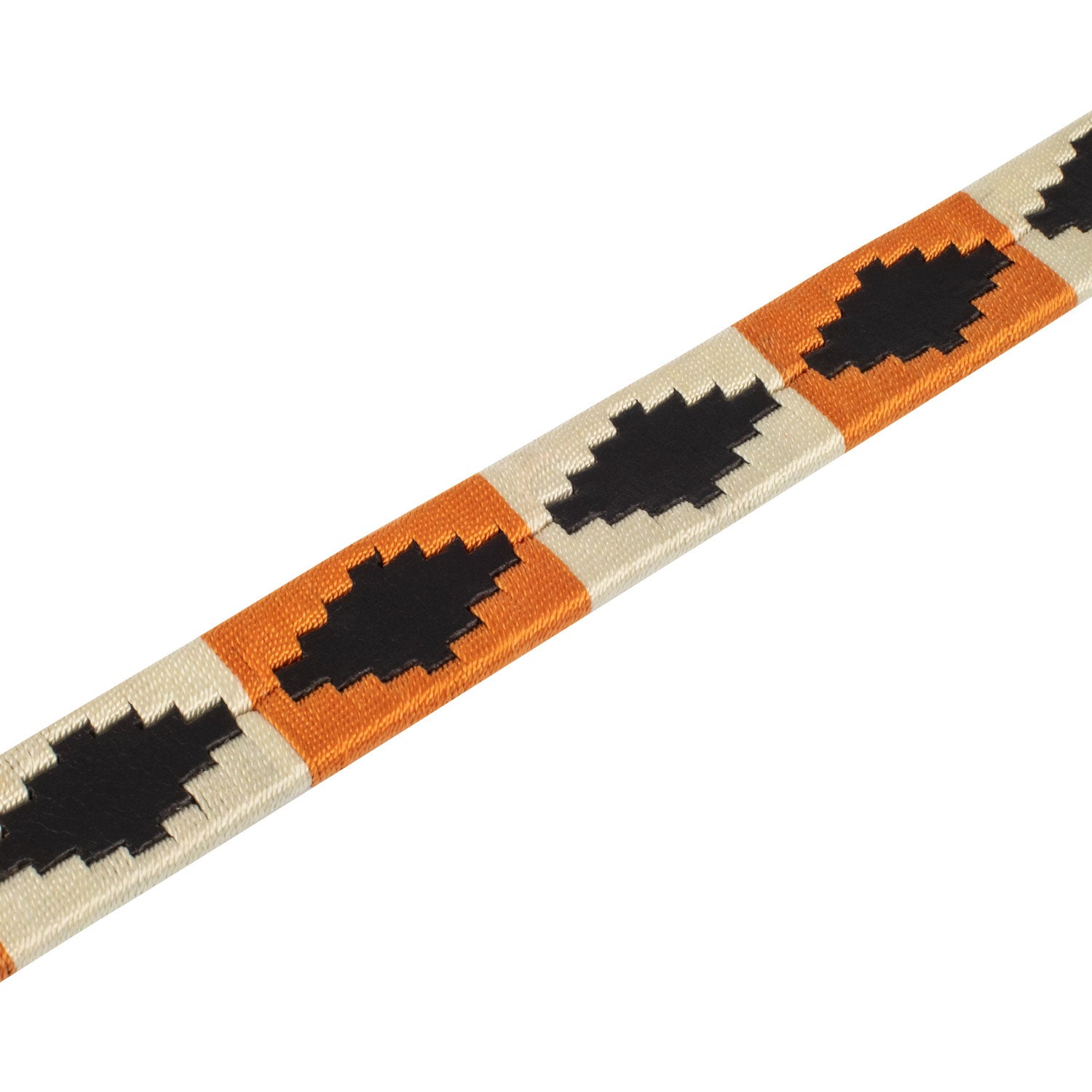 Cinturón de cuero con decoraciones navajo Equestro - Negro