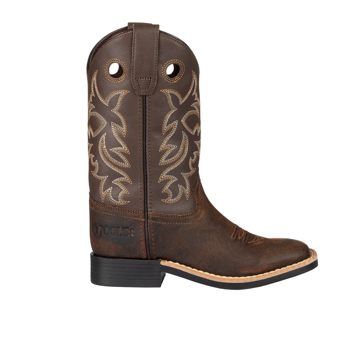 Botas western para niño modelo square Pool's