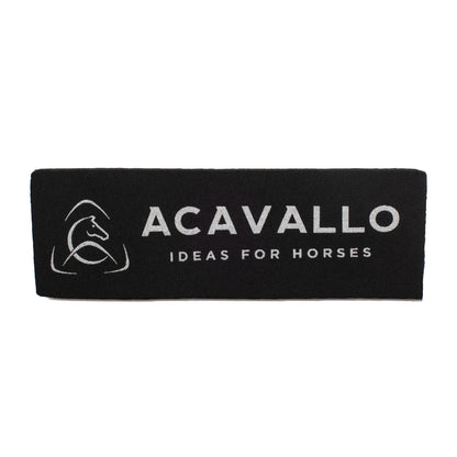 Protección de mentón y nariz de neopreno Acavallo - Negro