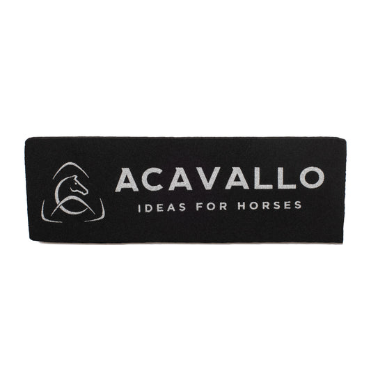 Protección de mentón y nariz de neopreno Acavallo - Negro