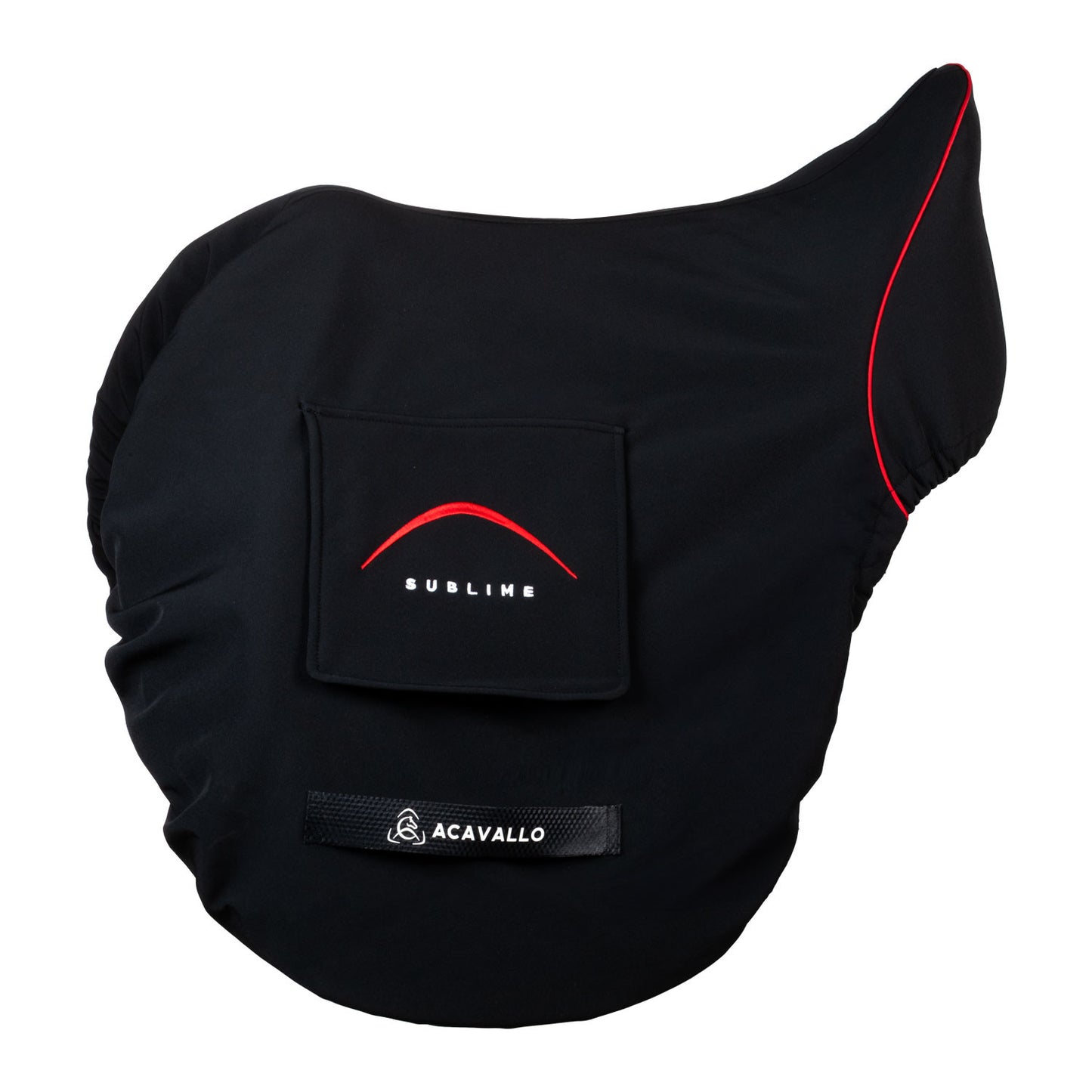 Funda de sillín sublime jumping Acavallo - Negro
