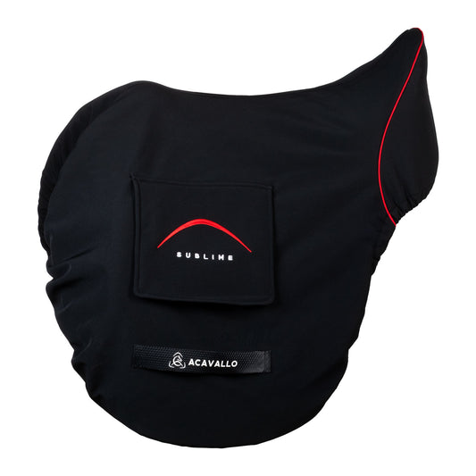 Funda de sillín sublime jumping Acavallo - Negro